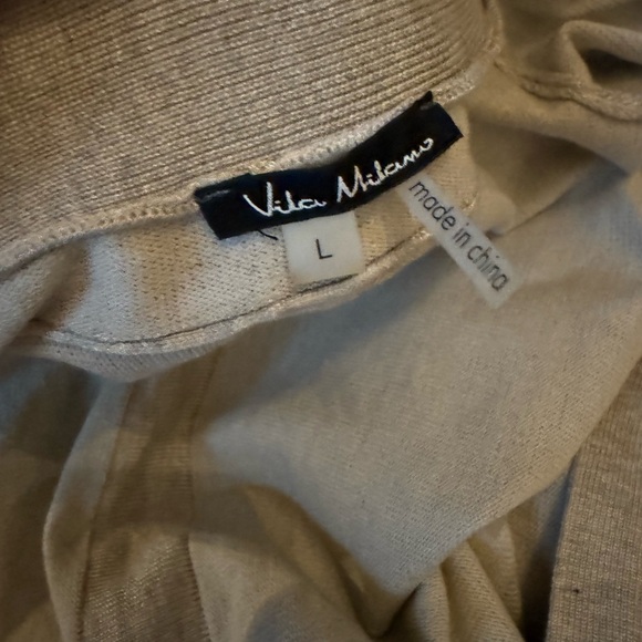 Oatmeal colored cardigan - Picture 4 of 5